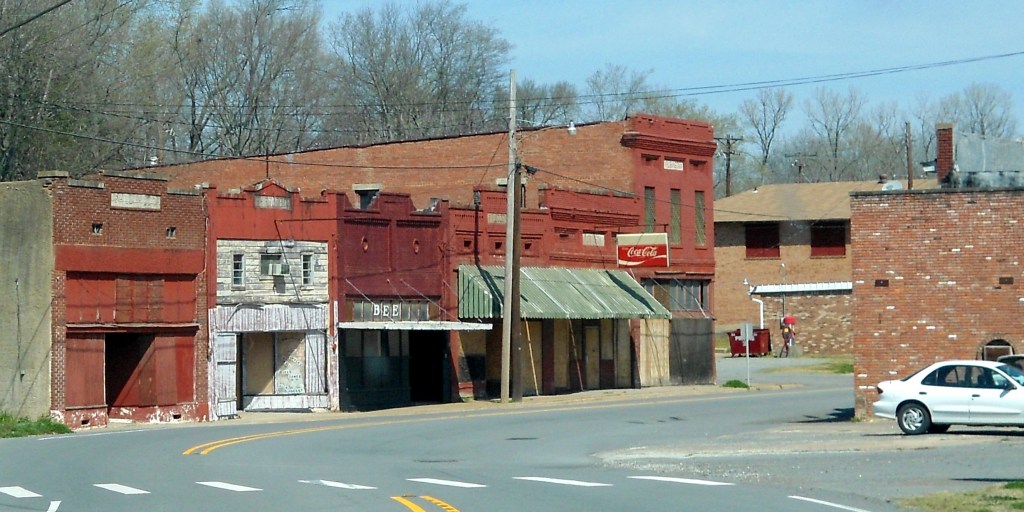 Downtown DeValls Bluff on March 16, 2013. Photo: Brandon Rush/Wikimedia Commons